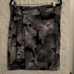 NWT LOFT Faux Wrap Skirt